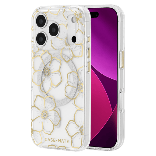 Case-Mate Floral Gems MagSafe Case for Apple iPhone 17 Pro