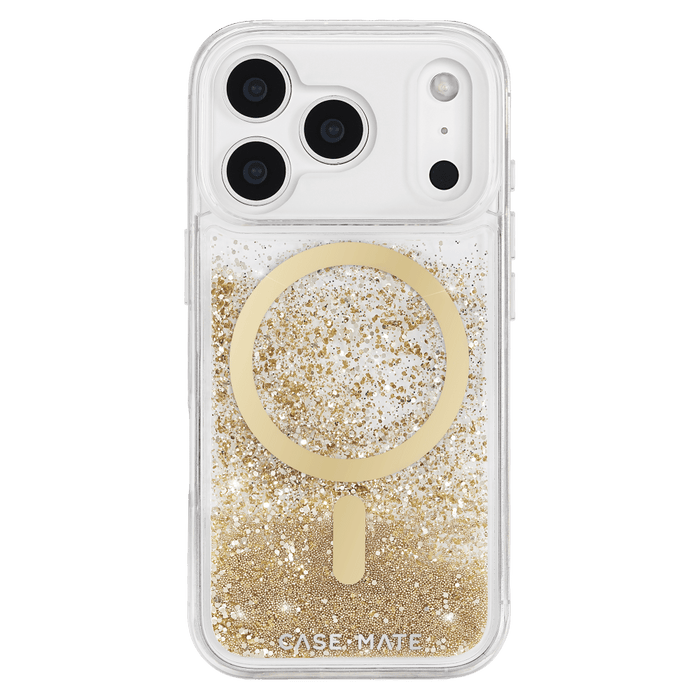 Case-Mate Waterfall MagSafe Case for Apple iPhone 17 Pro Gold