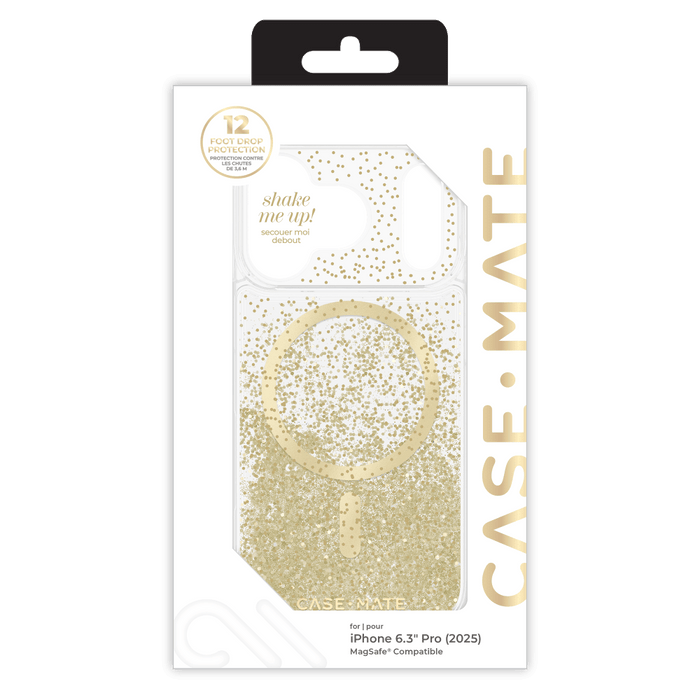 Case-Mate Waterfall MagSafe Case for Apple iPhone 17 Pro Gold