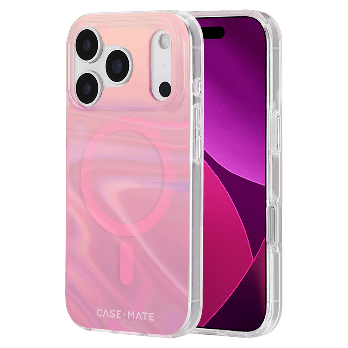Case-Mate Peach Soap Bubble MagSafe Case for Apple iPhone 17 Pro