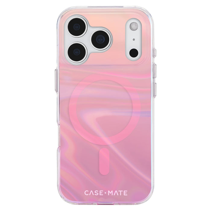 Case-Mate Peach Soap Bubble MagSafe Case for Apple iPhone 17 Pro Multi-Color