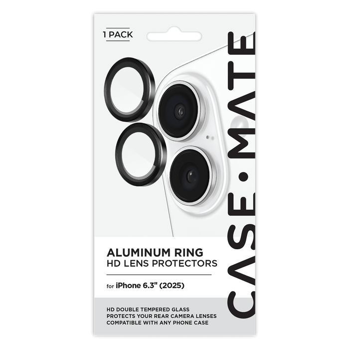 Case-Mate Aluminum Camera Lens Protector for Apple iPhone 17