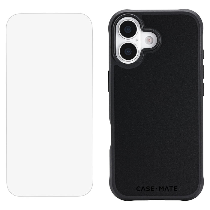 Case-Mate Protection Pack Tough MagSafe Case and Glass Screen Protector for Apple iPhone 17
