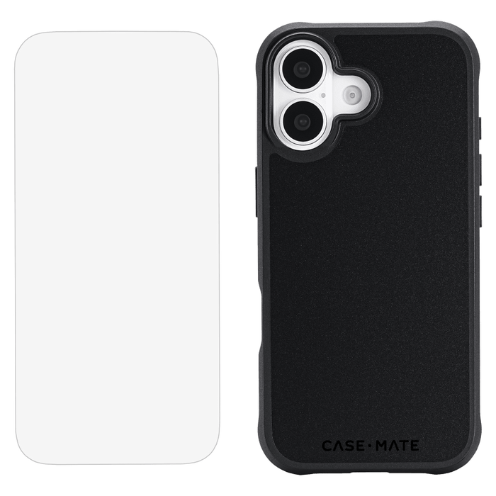Case-Mate Protection Pack Tough MagSafe Case and Glass Screen Protector for Apple iPhone 17