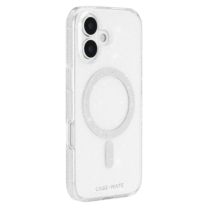 Case-Mate Sheer Twinkle MagSafe Case for Apple iPhone 17 Silver