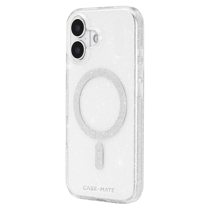 Case-Mate Sheer Twinkle MagSafe Case for Apple iPhone 17 Silver