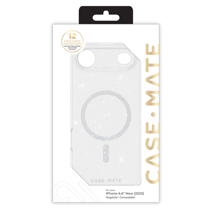 Case-Mate Sheer Twinkle MagSafe Case for Apple iPhone Air Silver