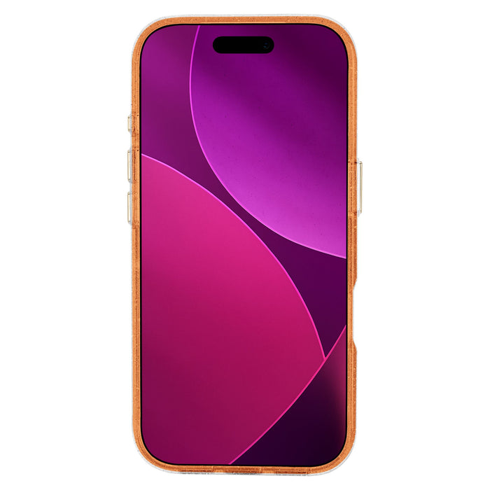 Sheer Twinkle Ombre MagSafe Case for Apple iPhone 17 Orange