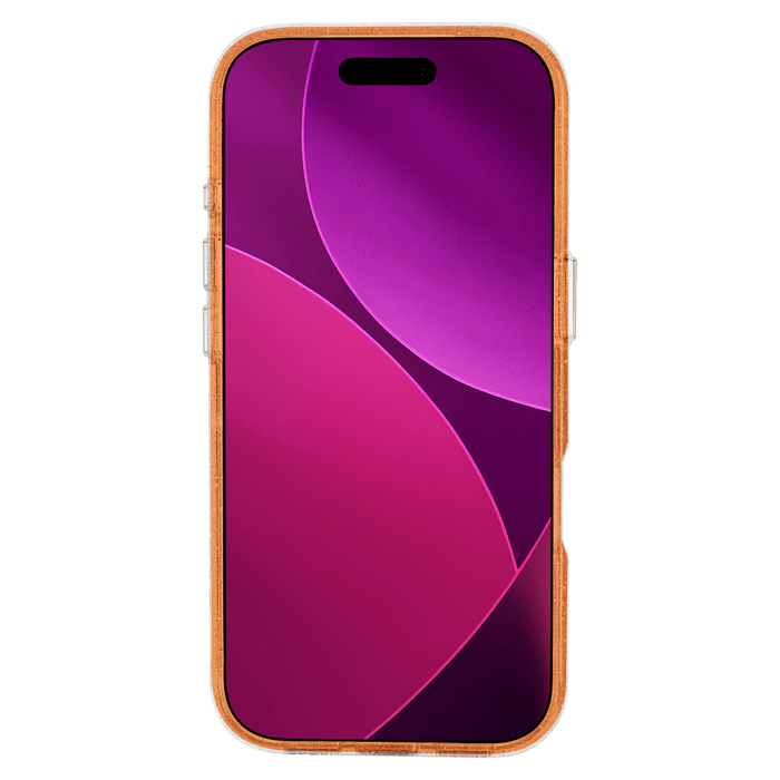 Sheer Twinkle Ombre MagSafe Case for Apple iPhone 17 Orange