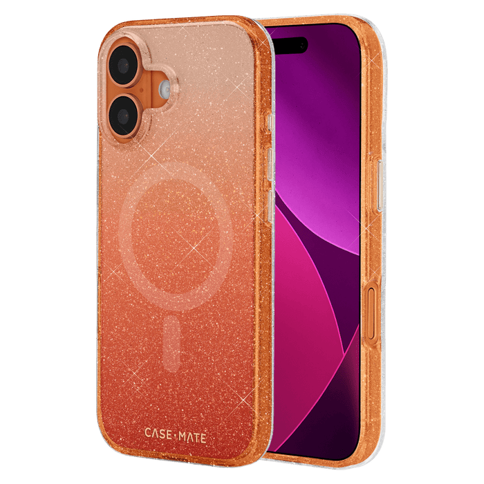 Case-Mate Sheer Twinkle Ombre MagSafe Case for Apple iPhone 17