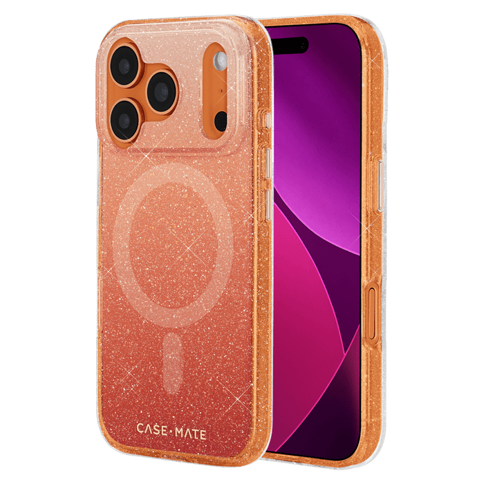 Case-Mate Sheer Twinkle Ombre MagSafe Case for Apple iPhone 17 Pro