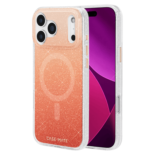 Case-Mate Sheer Twinkle Ombre MagSafe Case for Apple iPhone 17 Pro Max