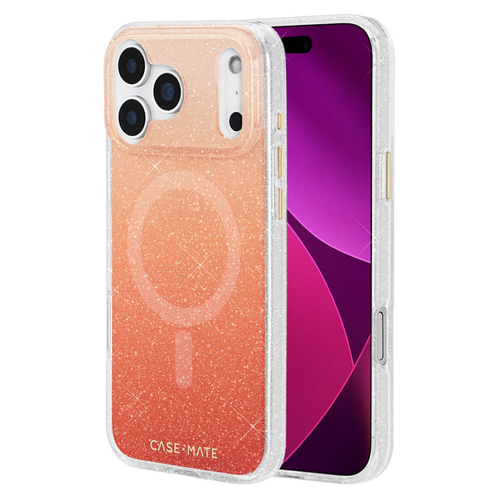 Case-Mate Sheer Twinkle Ombre MagSafe Case for Apple iPhone 17 Pro Max