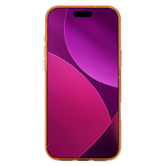 Case-Mate Sheer Twinkle Ombre MagSafe Case for Apple iPhone 17 Pro Max Orange