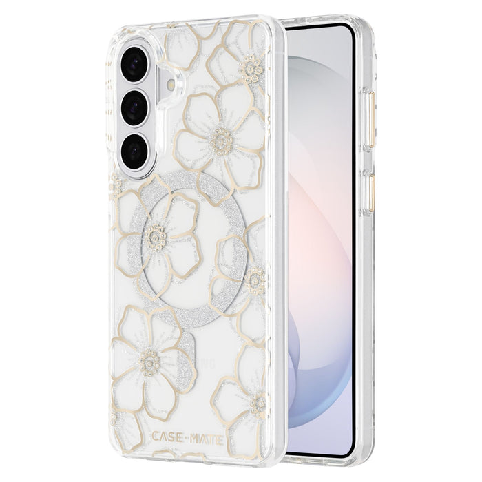 Case-Mate Floral Gems Case with Magnet for Samsung Galaxy S26 Plus