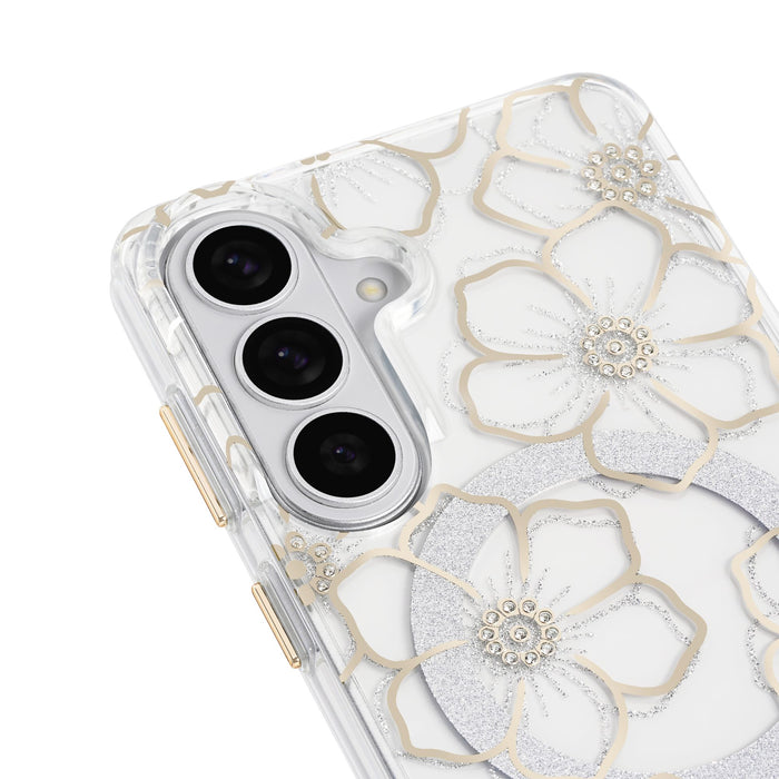 Case-Mate Floral Gems Case with Magnet for Samsung Galaxy S26 Plus