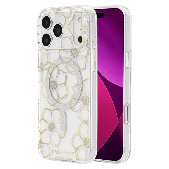 Case-Mate Floral Gems MagSafe Case for Apple iPhone 18 Pro / 17 Pro
