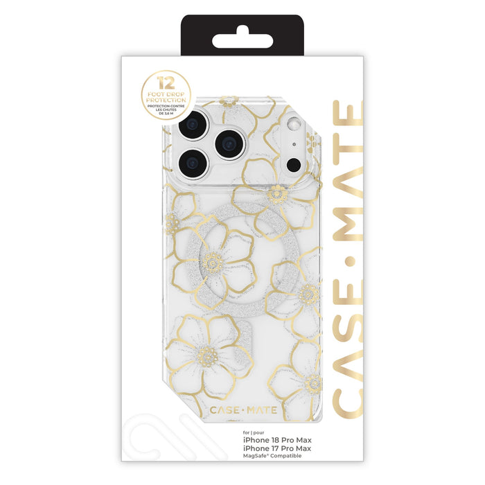 Case-Mate Floral Gems MagSafe Case for Apple iPhone 18 Pro Max / 17 Pro Max