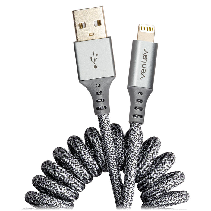 Ventev Helix USB-A to Apple Lightning High Speed Travel 3 Foot Cable
