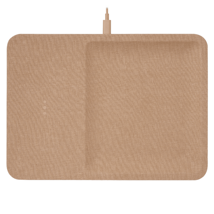 Courant CATCH:3 Essentials Wireless Charging Pad Camel