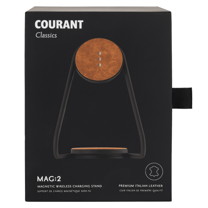 Courant MAG:2 Classics Wireless MagSafe Charging Pad Sadle