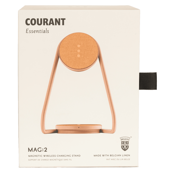 Courant MAG:2 Essentials Wireless MagSafe Charging Pad Camel