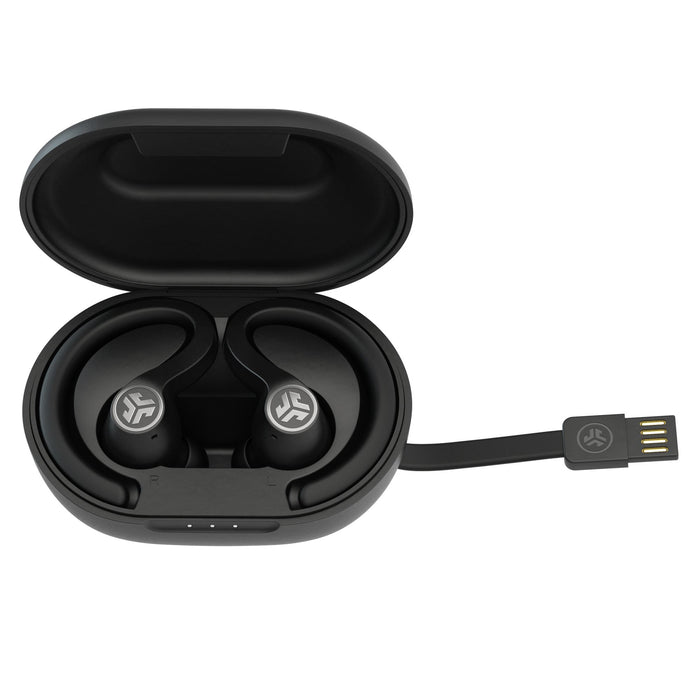 JLAB JBuds Air Sport True Wireless In Ear Earbuds Black