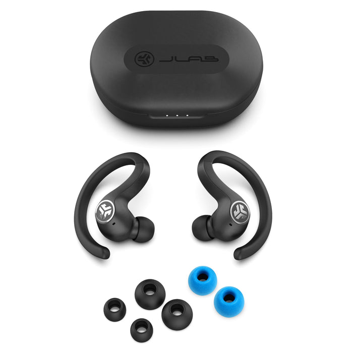 JLAB JBuds Air Sport True Wireless In Ear Earbuds Black