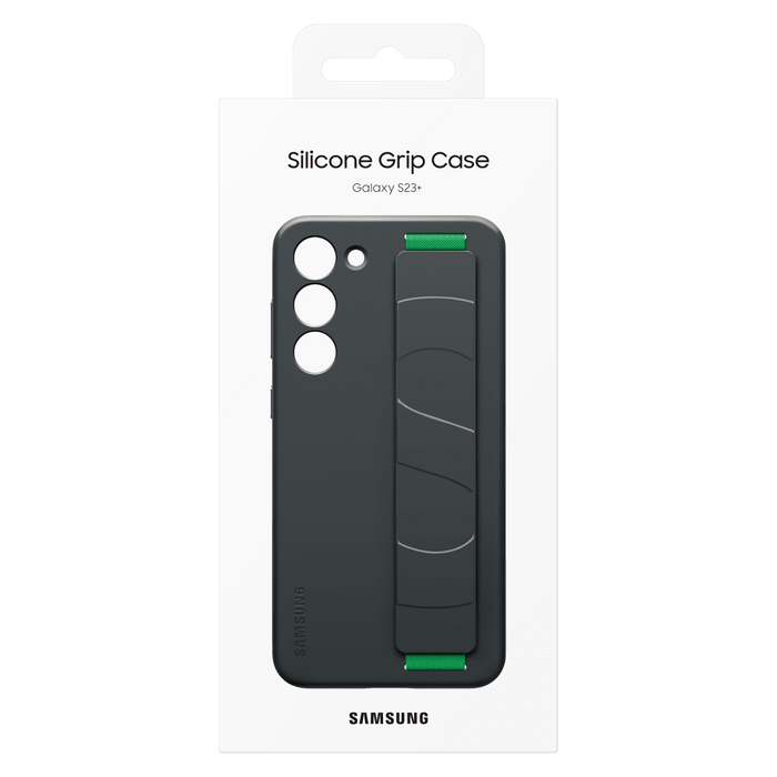 Samsung Silicone Grip Case for Samsung Galaxy S23 Plus Black