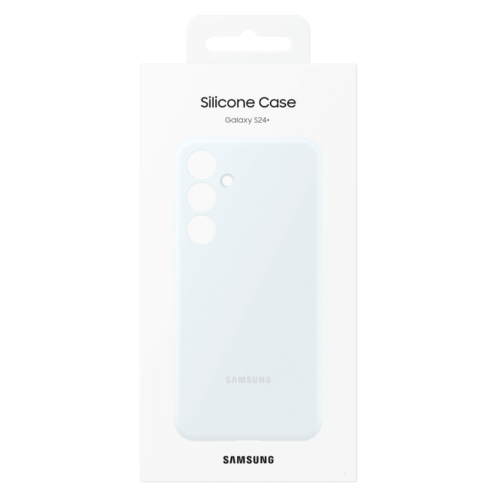 Samsung Silicone Case for Samsung Galaxy S24 Plus White