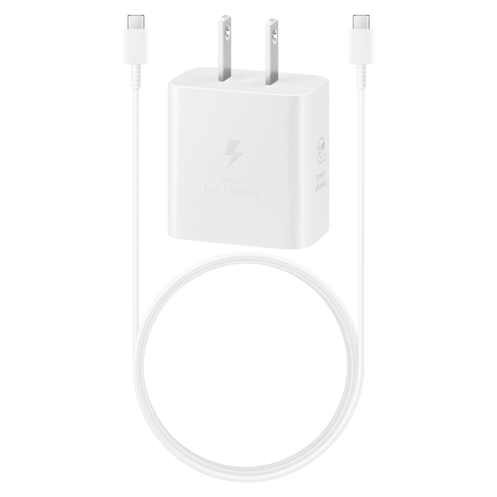 Samsung 25W USB C Wall Charger and Cable