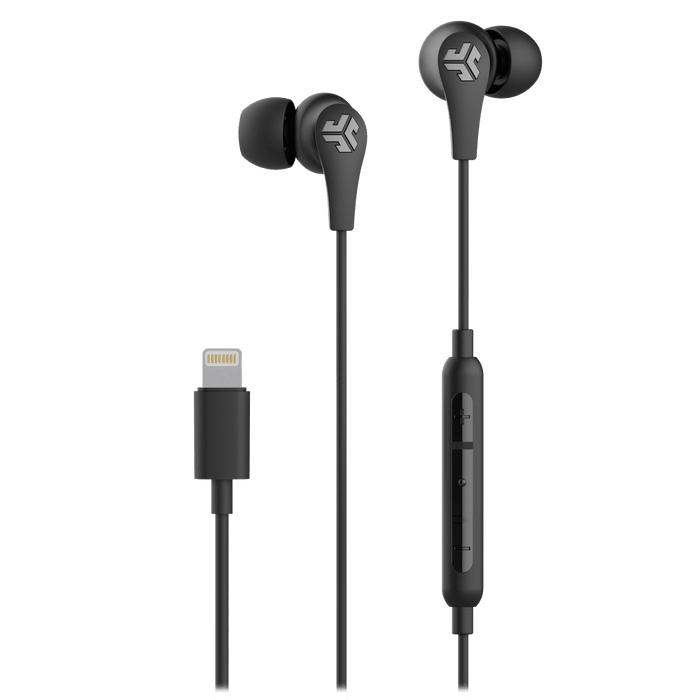 JLAB JBuds Pro Wired Lightning In Ear Earbuds Black