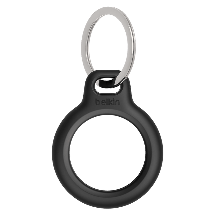 Secure Holder with Key Ring for Apple AirTag