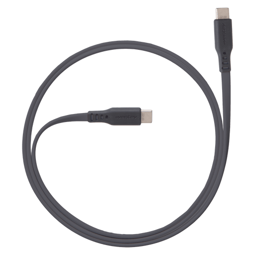 Ventev Chargesync Flat USB C to USB C Cable 3.3ft