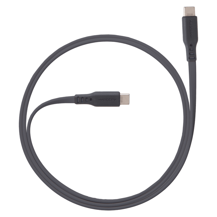 Ventev Chargesync Flat USB C to USB C Cable 3.3ft