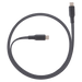Ventev Chargesync Flat USB C to USB C Cable 3.3ft Grey