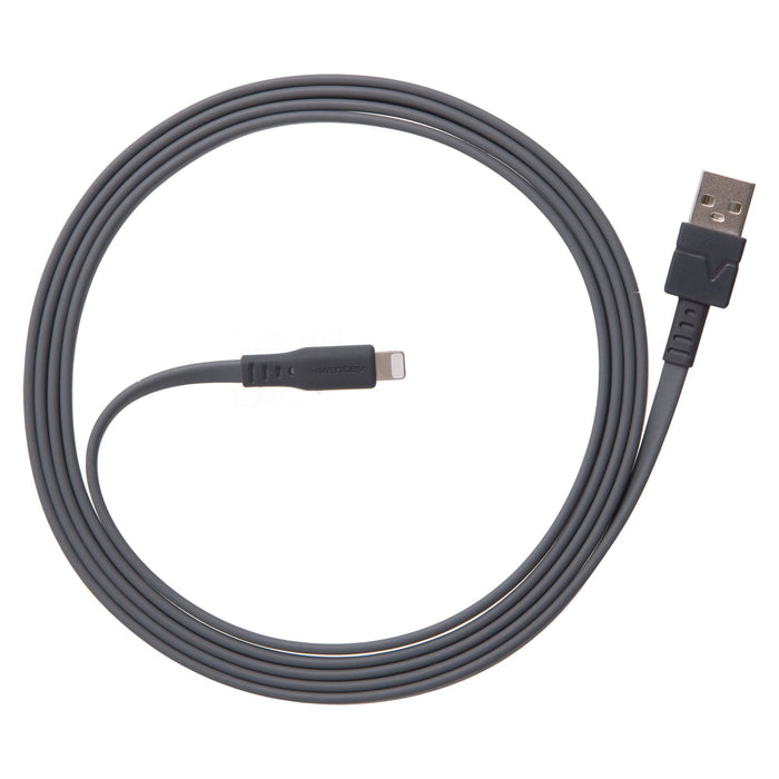 Ventev Flat USB-A to Apple Lightning High Speed Tangle-Free 6 Foot Cable