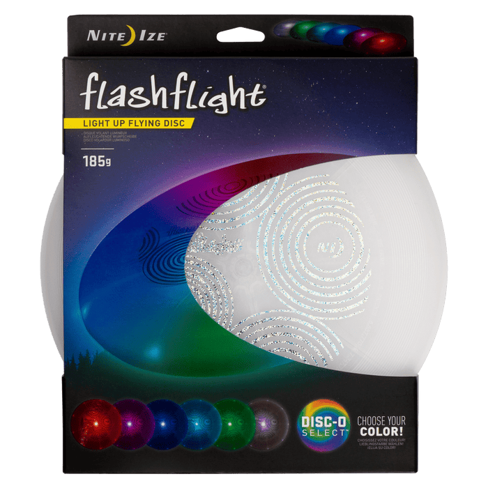 Nite Ize FlashFlight Light Up Flying Disc Disc-O Select