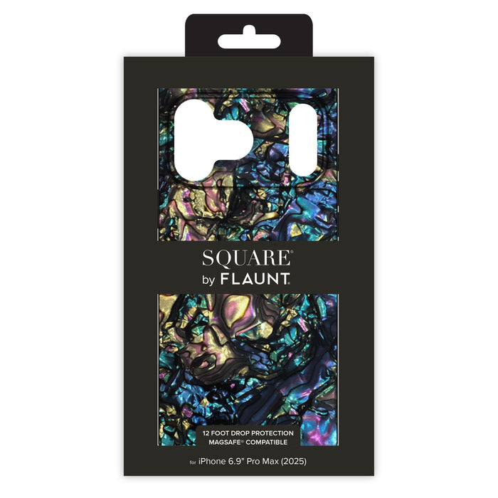 Flaunt SQUARE Iridescent MagSafe Case for Apple iPhone 17 Pro Max Multi-Color