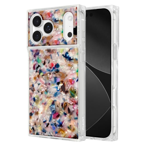 Flaunt SQUARE Iridescent MagSafe Case for Apple iPhone 17 Pro Max — Tech Perks Flaunt SQUARE Iridescent MagSafe Case for Apple iPhone 17 Pro Max — Tech Perks