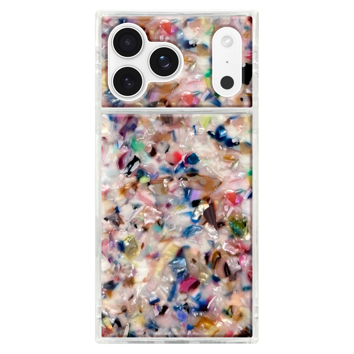 Flaunt SQUARE Iridescent MagSafe Case for Apple iPhone 17 Pro Max Multi-Color