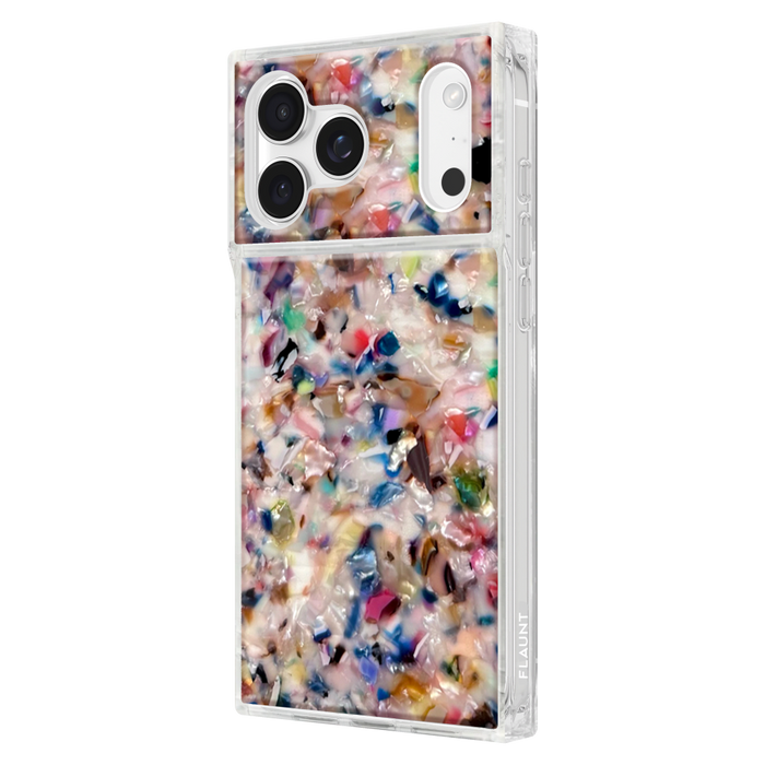 Flaunt SQUARE Iridescent MagSafe Case for Apple iPhone 17 Pro Max Multi-Color
