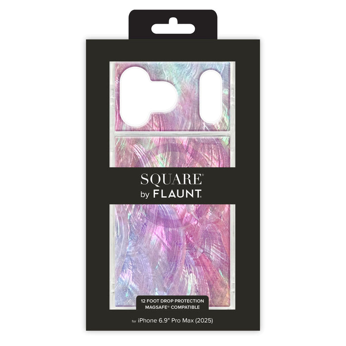 Flaunt SQUARE Iridescent MagSafe Case for Apple iPhone 17 Pro Max Multi-Color