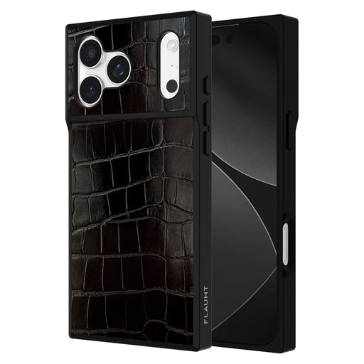 Flaunt SQUARE Faux Leather MagSafe Case for Apple iPhone 17 Pro Max