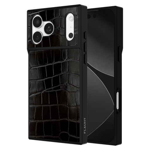 Flaunt SQUARE Faux Leather MagSafe Case for Apple iPhone 17 Pro Max