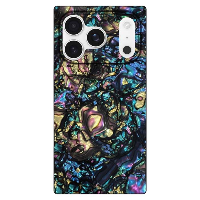 Flaunt SQUARE Iridescent MagSafe Case for Apple iPhone 17 Pro Multi-Color