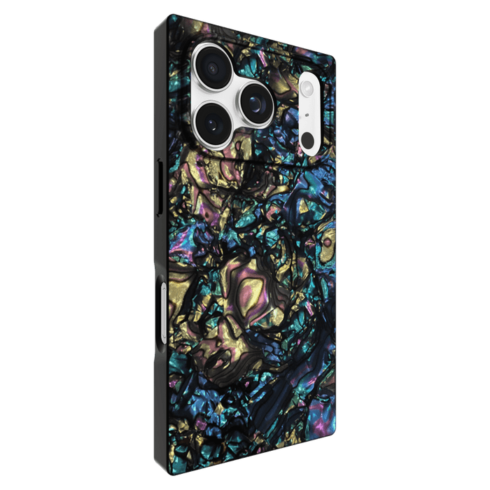 Flaunt SQUARE Iridescent MagSafe Case for Apple iPhone 17 Pro Multi-Color