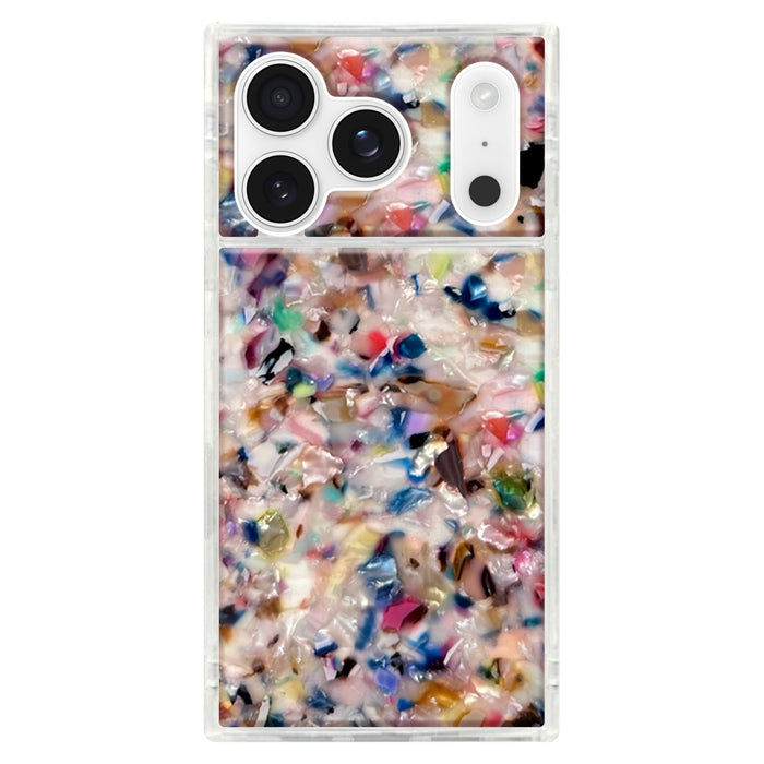Flaunt SQUARE Iridescent MagSafe Case for Apple iPhone 17 Pro Multi-Color