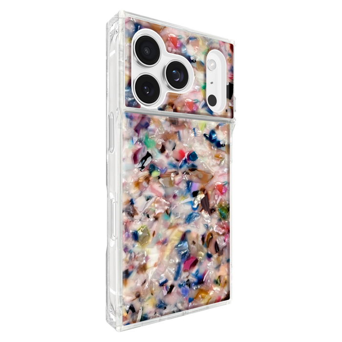 Flaunt SQUARE Iridescent MagSafe Case for Apple iPhone 17 Pro Multi-Color