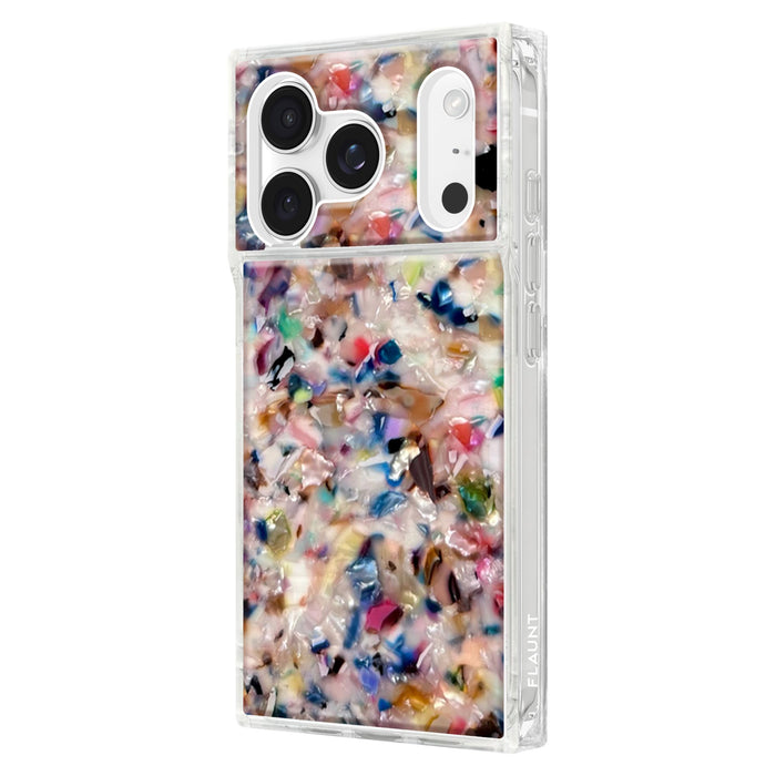 Flaunt SQUARE Iridescent MagSafe Case for Apple iPhone 17 Pro Multi-Color